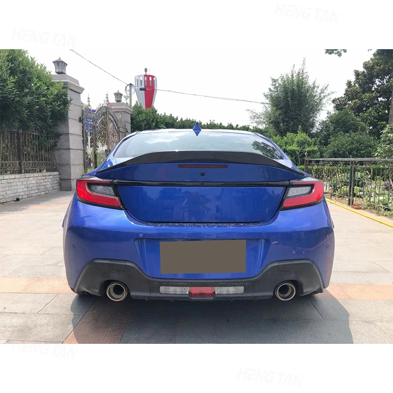 For Toyota GR86 Subaru BRZ ZN8 ZD8 ZC8 2022+ Car Rear Trunk Spoiler Rear Wing Tail Wing Parts Carbon Fiber TRD Style Body kit