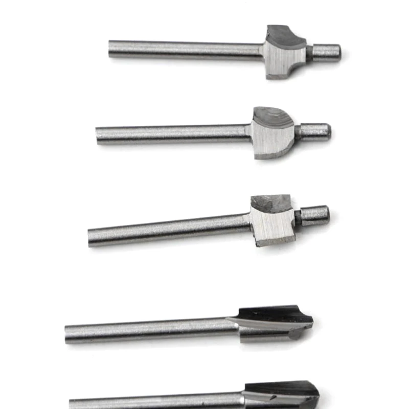 Set utensili rotanti Set utensili per lavorazione del legno Fresa Punte per perforazione a spirale Punte per router per