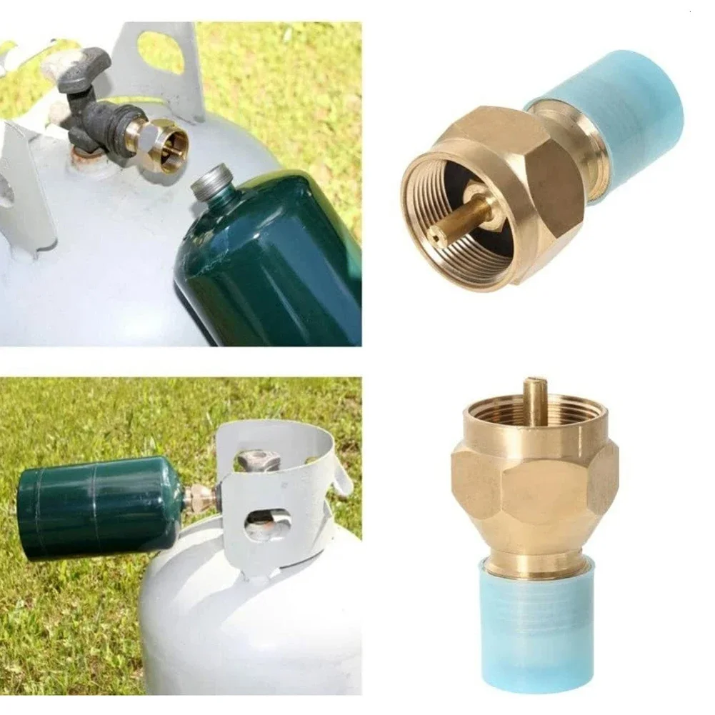 F276172 Propane Refill Adapter Save Money Easily Fill 1lb Bottles From 20lb Tank Propane Refill Adapter Garden Power Tool Access