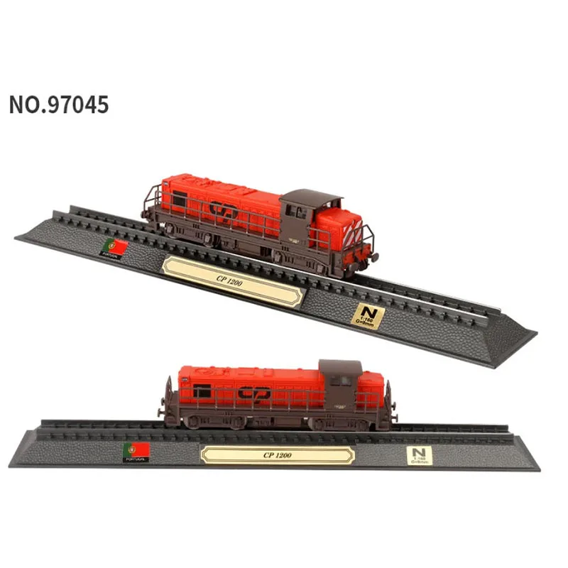 

N-type 1:160 Scale CP1200 Diesel Locomotive Simulation Alloy Train Model Static Display Collectible Gift Souvenir Decoration