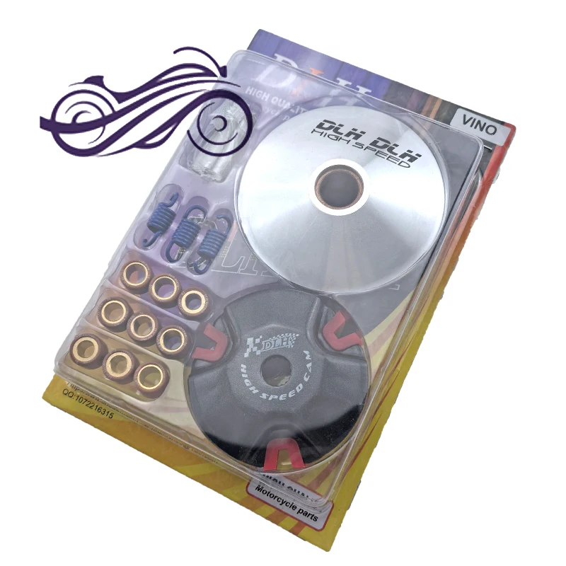 High Performance DLH Variator Kit with Roller Weights Drive Pulley Suitable for Honda engine DIO AF55 scopy50 AF56 AF57 AF58 Z4