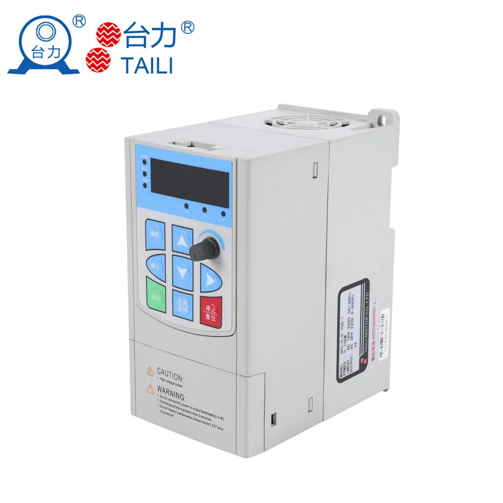 

Частотный преобразователь переменного тока серии Taili UH, 75 кВт, VFD привод для работы, трехфазный электродвигатель 220 В