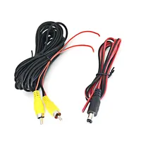 RCA 6M Video Cable For Car Rear View Camera Universal Wire For Connecting Reverse Camera With Car Multimedia Monitor Universal