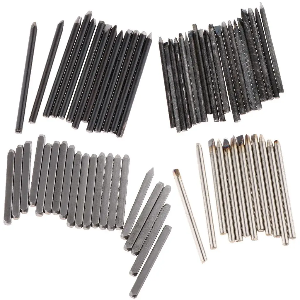 Hardened Carbon Steel Jewelry Punch Stamp Set Number Letter Stamping Tools for Metal Craft Embellishing