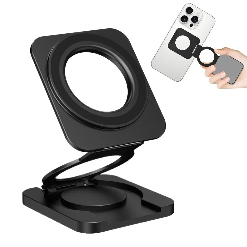 

Новый складной магнитный держатель для телефона, двухсторонний многофункциональный автомобильный навигационный кронштейн для подставки для планшета Magsafe для Magsafe