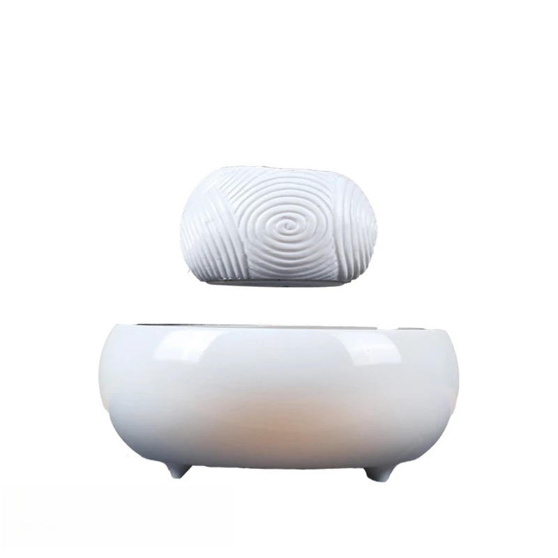 

Magnetic suspension potted plant aerial suspension bonsai, creative aerial potted plant ornament, magnetic suspension rotati