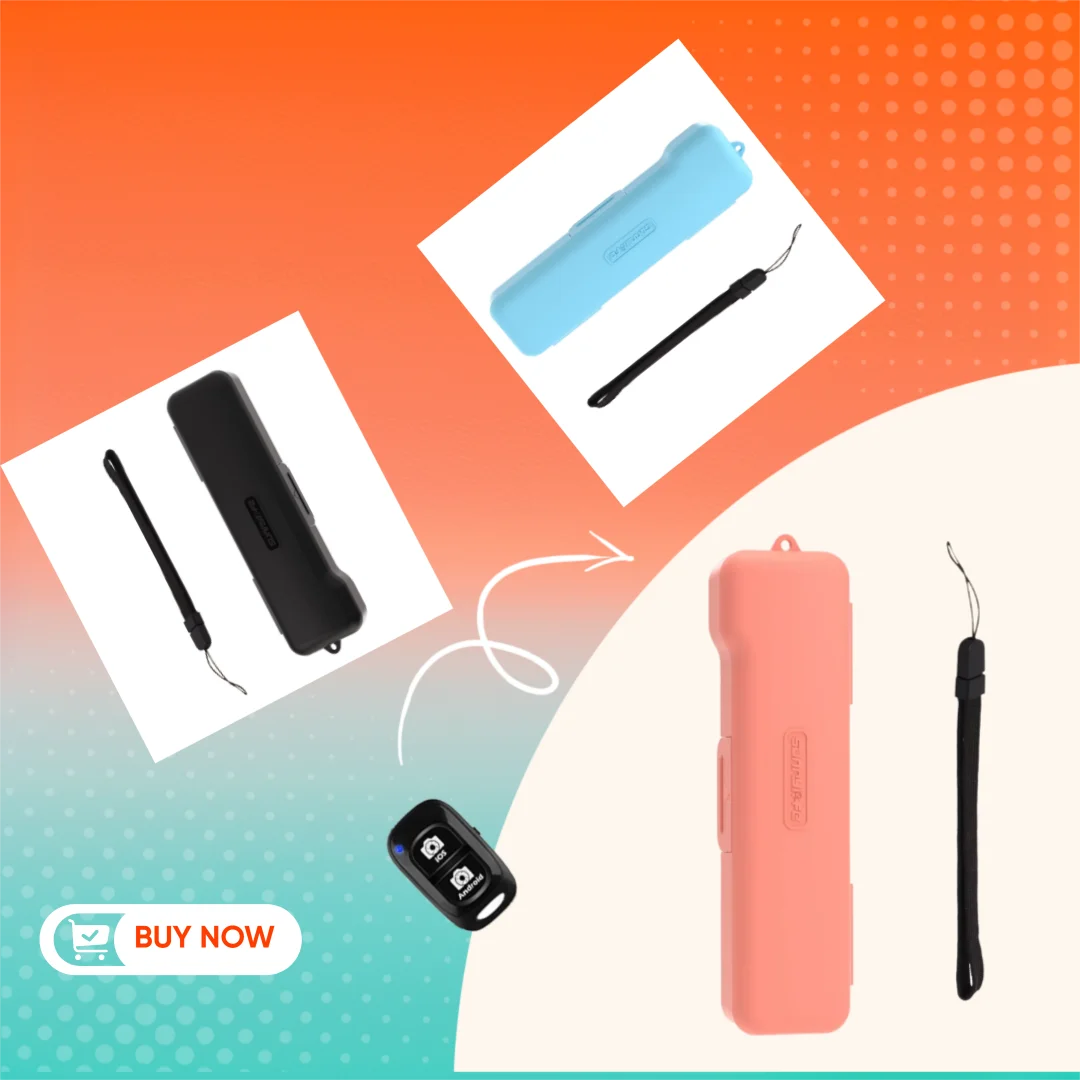 

Durable Protective Case for POCKET 3 - Carrying Storage Box with Hand Rope