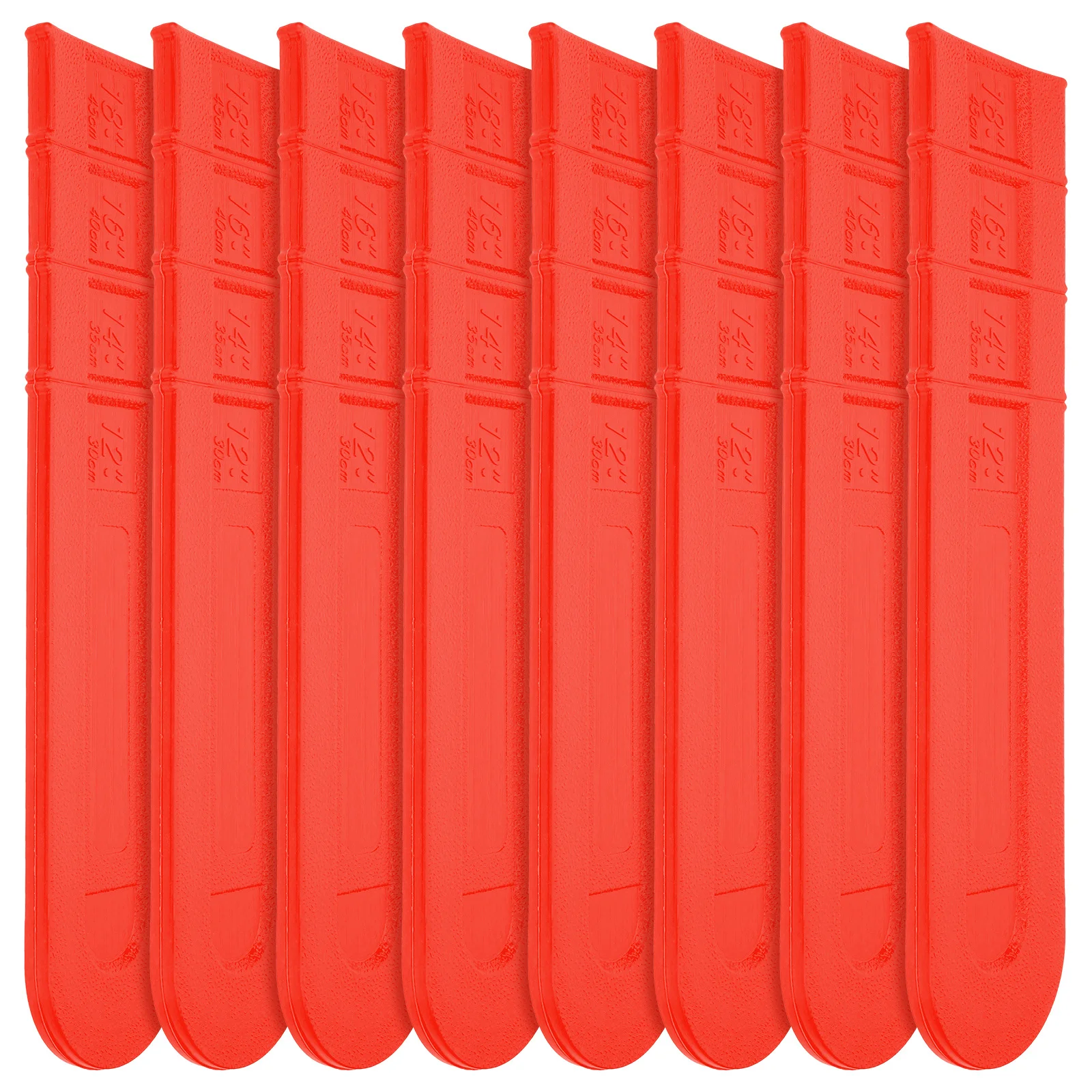 

8Pcs Chainsaw Protective Sleeve Heavy-Duty Bar Cover for Safe Storage and Extended Lifespan - Portable Home Use Accessory