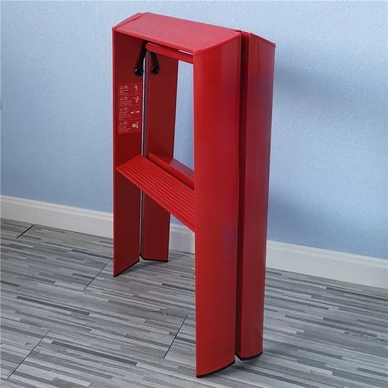 Household folding ladder thickened aluminum alloy ladder stool