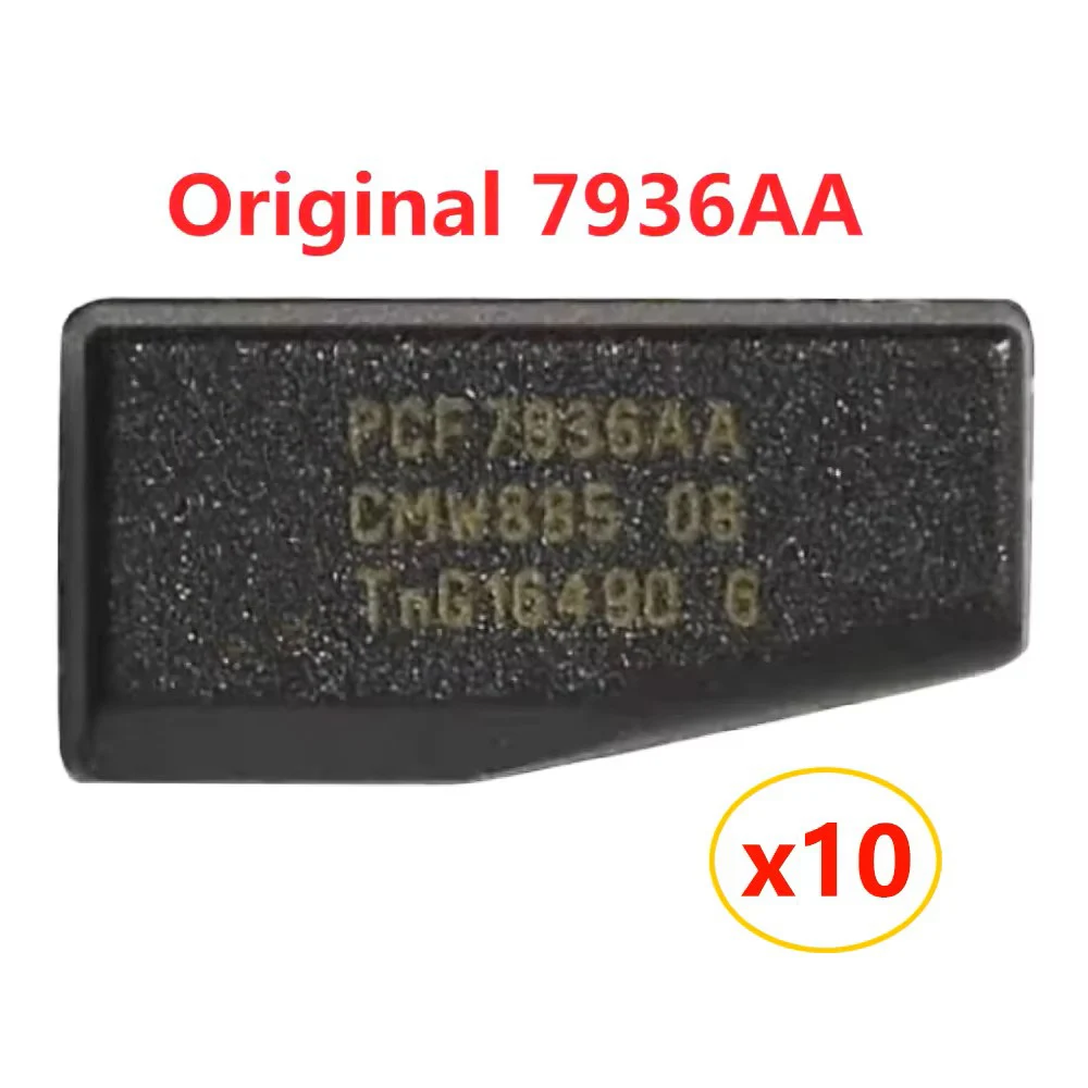 

10pcs/lot Original 7936AA Chip ID46 Car Key Transponder Oem 7936AS Chip for Peugeot /Citroen /Mitsubishi /GM /Nissan /Suzuki