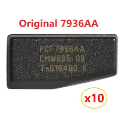 10pcs/lot Original 7936AA Chip ID46 Car Key Transponder Oem 7936AS Chip for Peugeot /Citroen /Mitsubishi /GM /Nissan /Suzuki