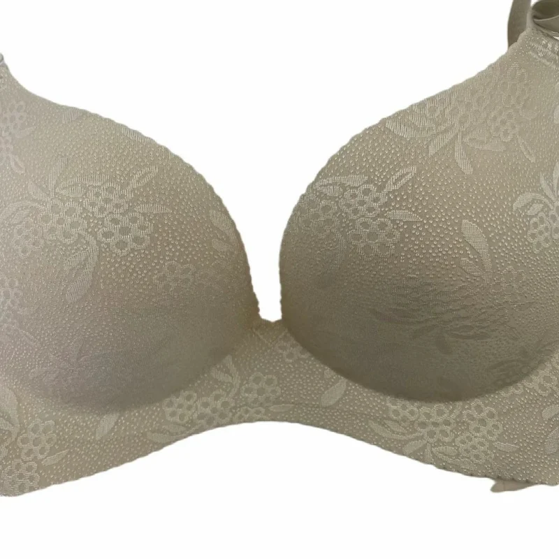 Reggiseno push-up monopezzo senza cuciture, 3/4 tazze, jacquard floreale, superficie liscia, ultra confortevole, più colori, sexy per l'uso quotidiano