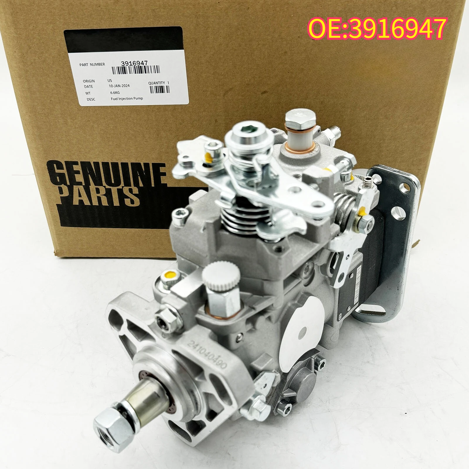 

High quality New For 3916947 Fuel Injection Pump VE6 For Cummins 6BT 5.9L Engine