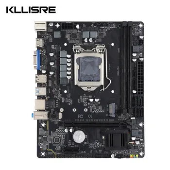 Kllisre H510 H511 anakart LGA 1200 desteği Intel Core I3/i5/i7/i9 10th/11th işlemci DDR4 bellek VGA + HDM + DVI M-ATX