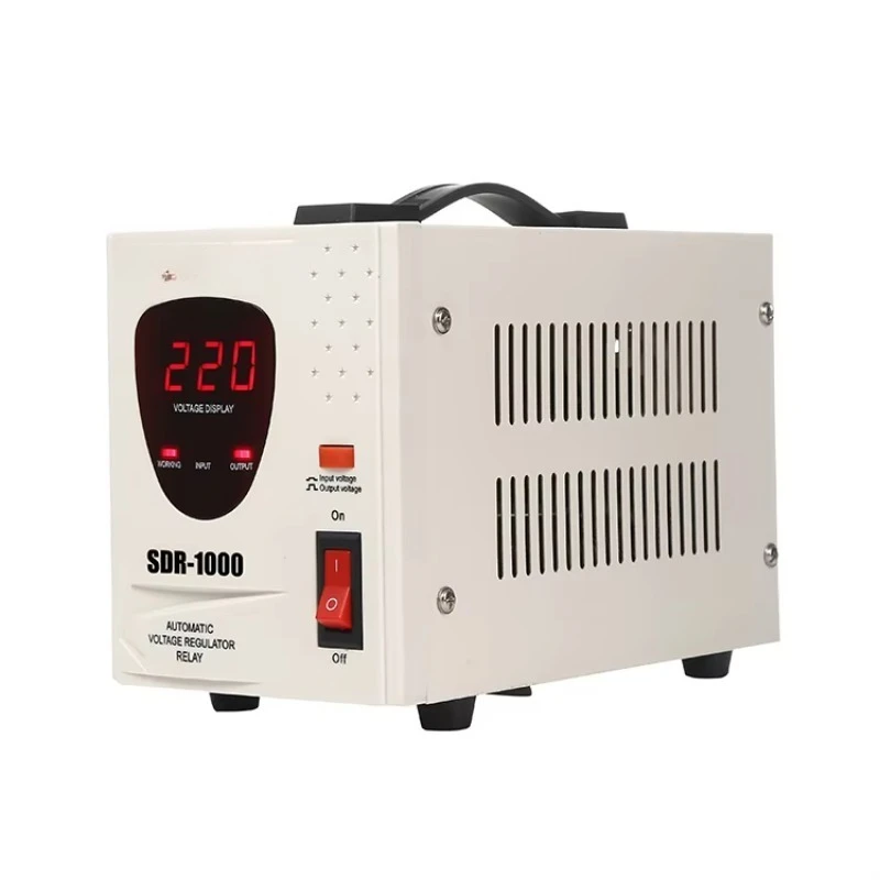 

Household SVC Automatic 1KVA Aluminum 220V Digital AC Regulator AVR