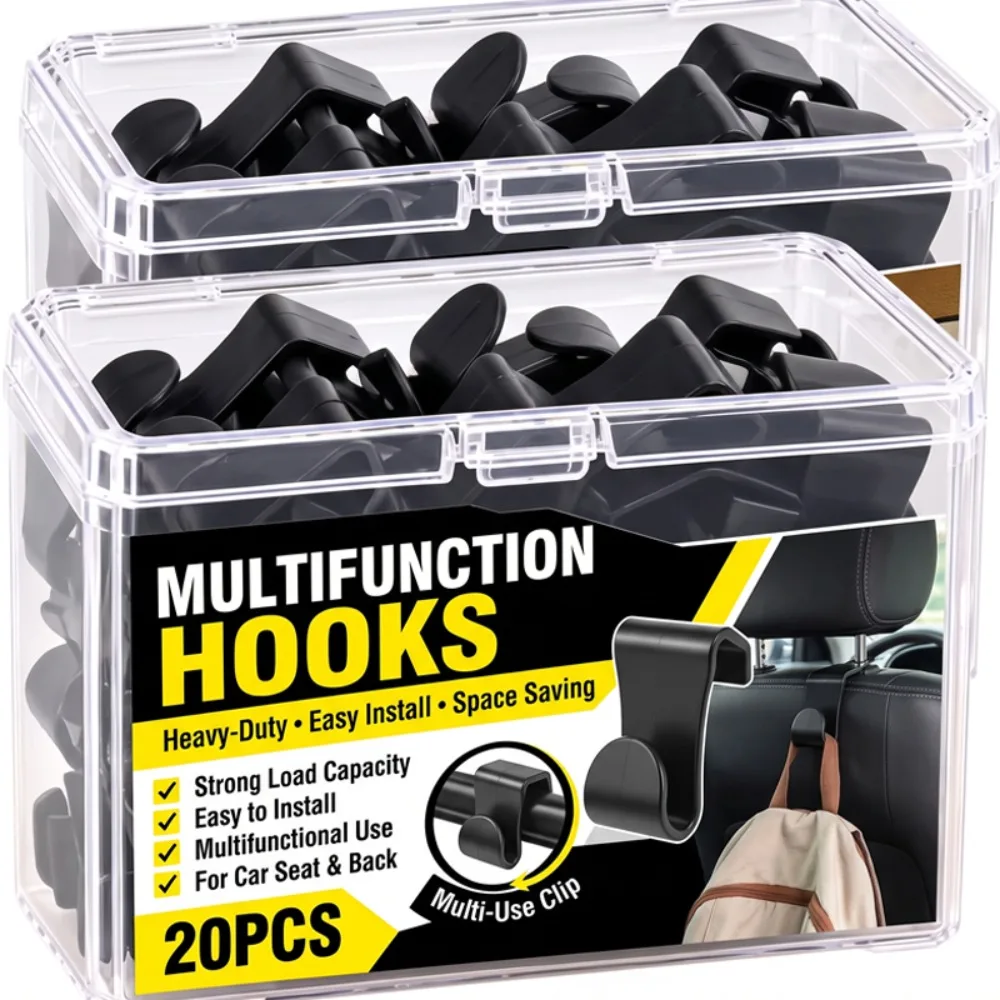 Hidden Co Pilot Storage Hook Space Saving Car Glove Box Hanger Wear Resistant Front Passenger Small Item Secure Fixation Holder