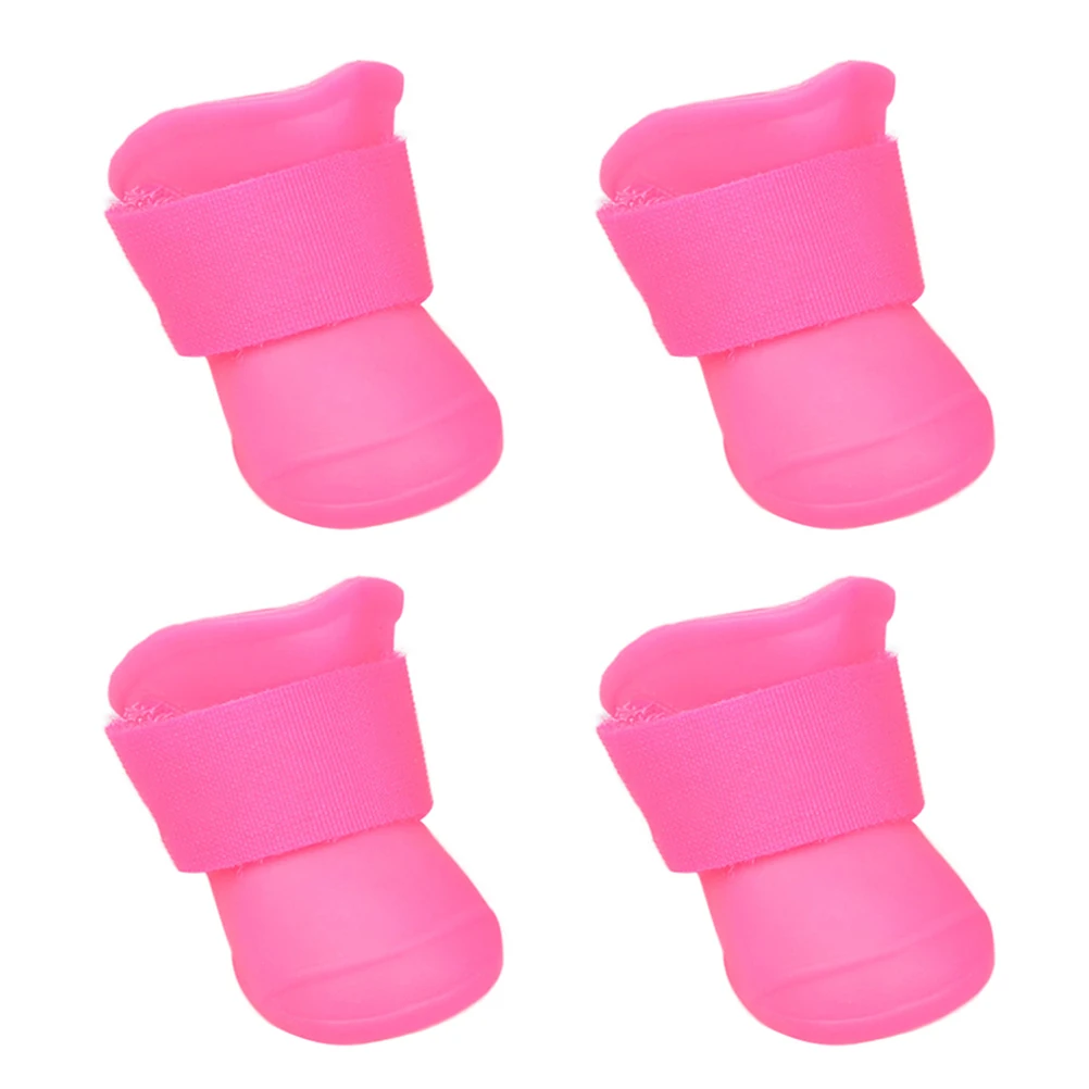 

Dog Boots Waterproof Shoes For Wet Mud Beach Size Puppy Boot S Pet Rain Boot Pink Pet Rain Shoes 120 Characters