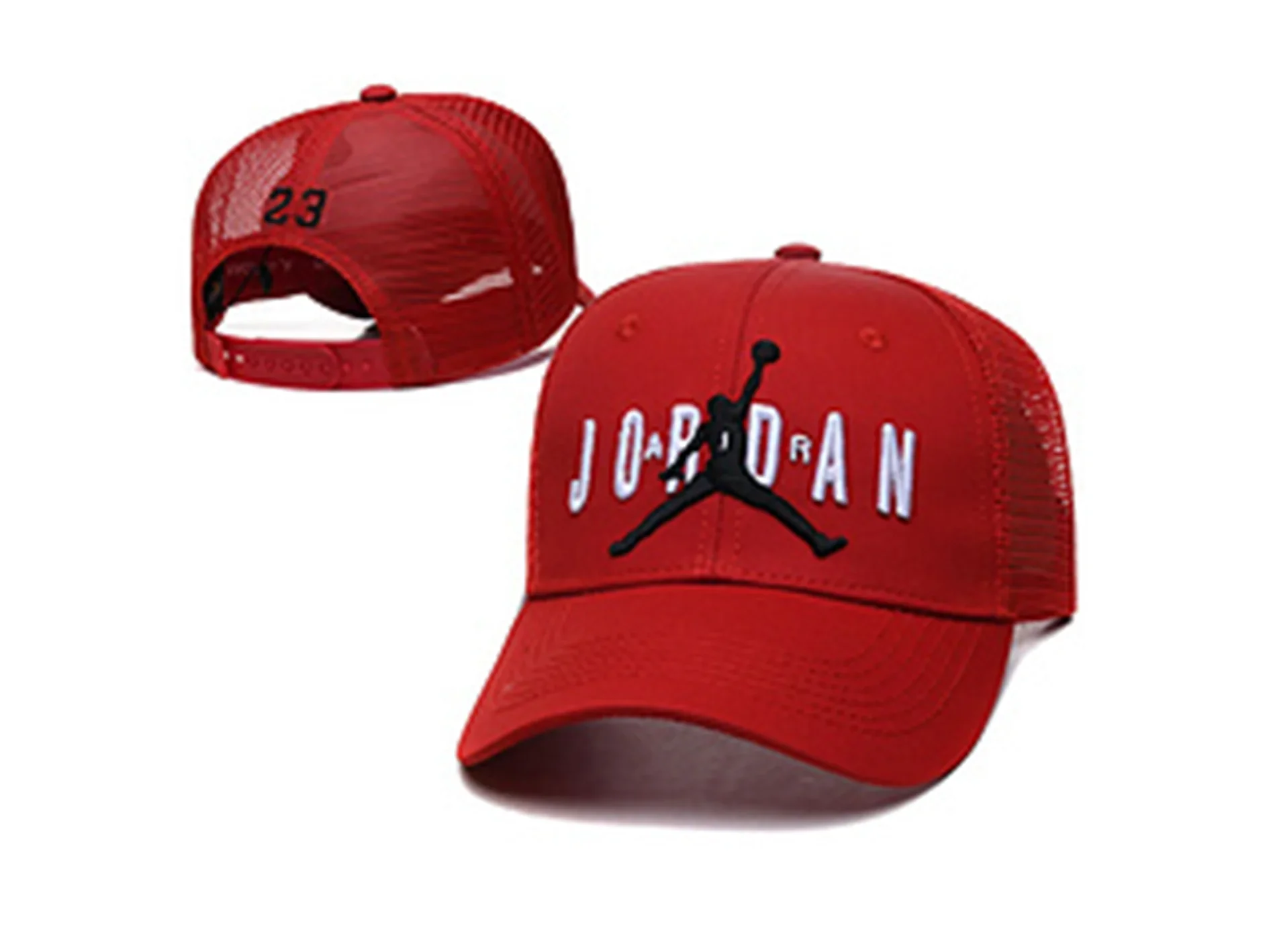 Nike Jordan Embroidered Logo Sports Baseball Cap for Men and Women Couples Suitable for Head Circumference 52-58