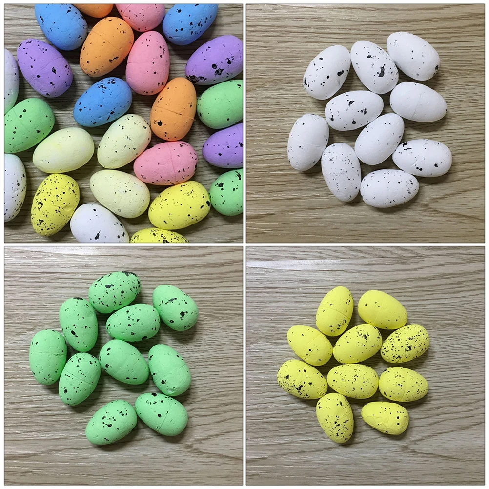 

1Set Realistic Colorful Artificial Quail Eggs Simulation Bird Eggs Fake Easter Decoration Fake Easter Egg Bird Egg Prop