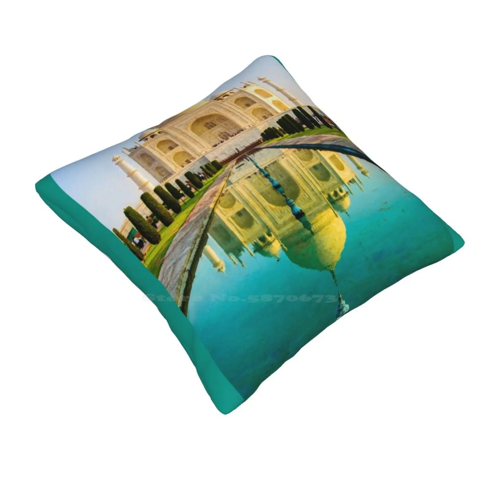 Reflection Of Taj Mahal Pillow Cover Hug Pillowcase Incredibleindia Agra Travel Photography Neha Gupta Photography Taj Mahal