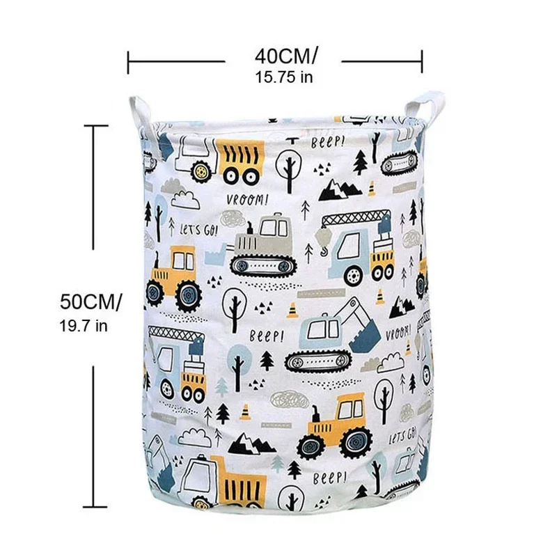 Storage Basket Foldable Fabric Laundry Basket Toy Storage Bucket Clothes Shoes Dirty Clothes Basket Household Storage Container