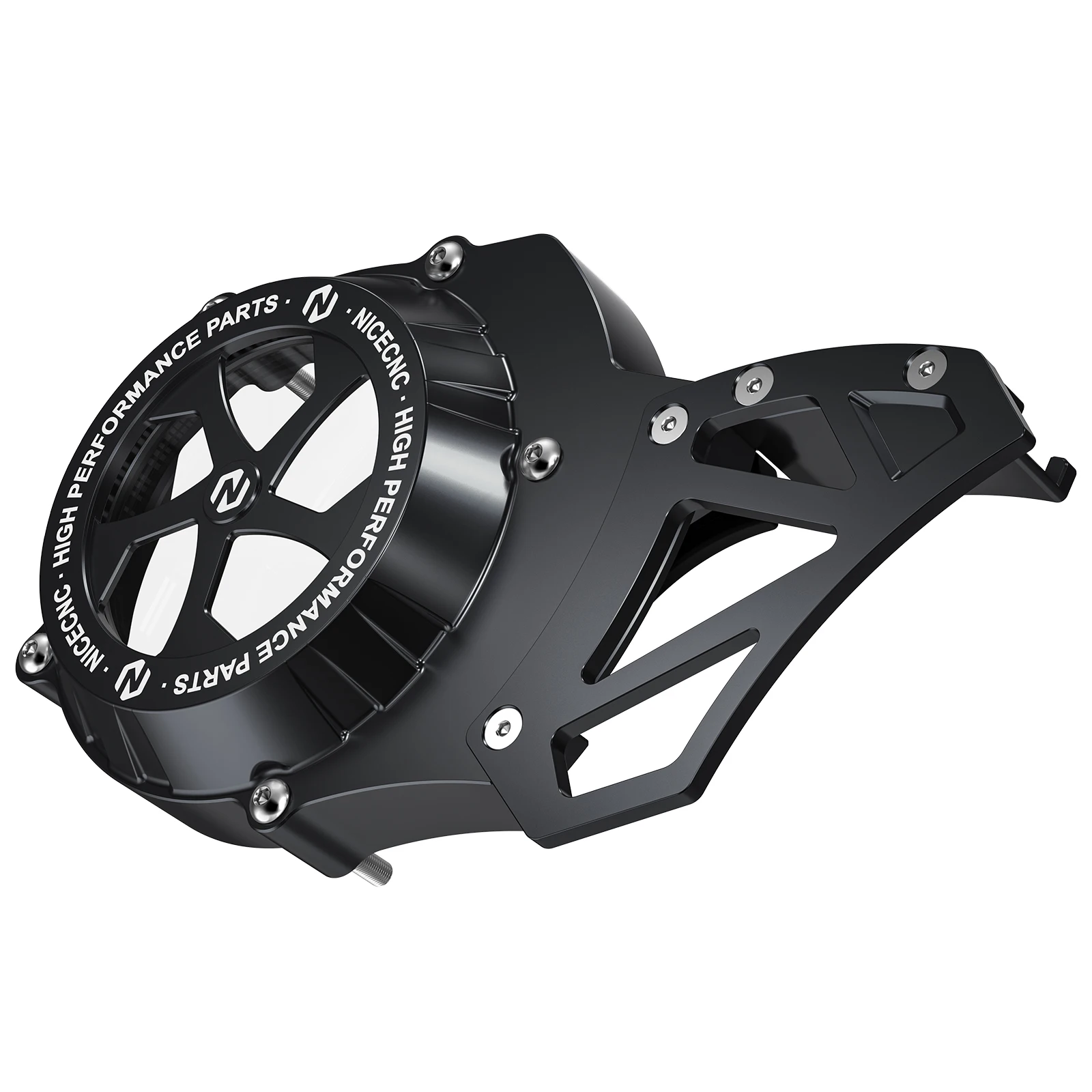NICECNC Für Yamaha Blaster 200 YFS200 YFS200SE 1988-2006 Transparenter Stator-Kettenradabdeckungsschutz ATV-Zubehör – Detail 9