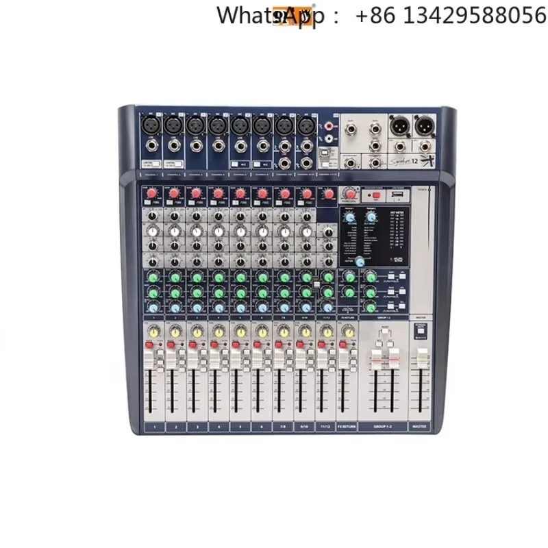 Signature 12 Professional Stage Equipment 12-channel Analog Mixer Console Mixer Audio