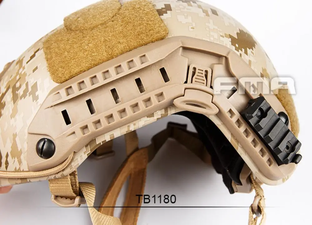 FMA New Desert Camouflage MT serie marittima Seal Helmet AOR1 per casco protettivo da arrampicata softair TB1180