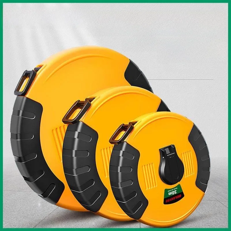 

Fiberglass Tape Measure 50m 100m Fabric Leather Roll Tape 2030m Soft Ruler Engineering Measurement Fiber Disk Tape