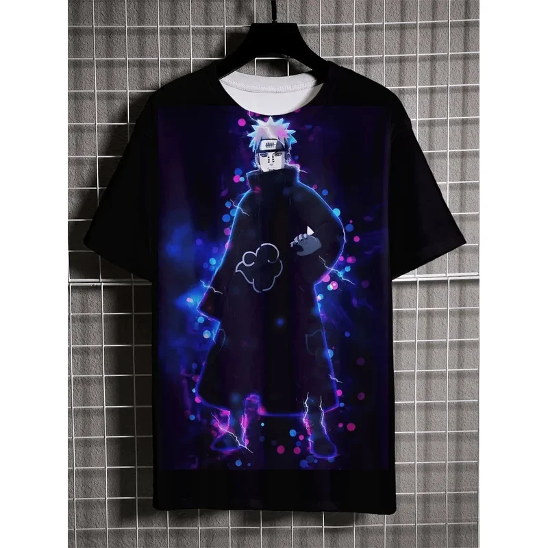 الدب المنزل الصيف قميص الانمي ثلاثية الأبعاد الطباعة الشارع موضة الهيب هوب نمط اليومية عادية الرياضة الرجال قصيرة جديد 2025