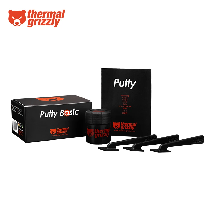 

Thermal Grizzly TG Putty CPU/GPU Рассеивание тепла Заполненная термопроводящим гелем Высокопроизводительная термоблокирующая шпатлевка
