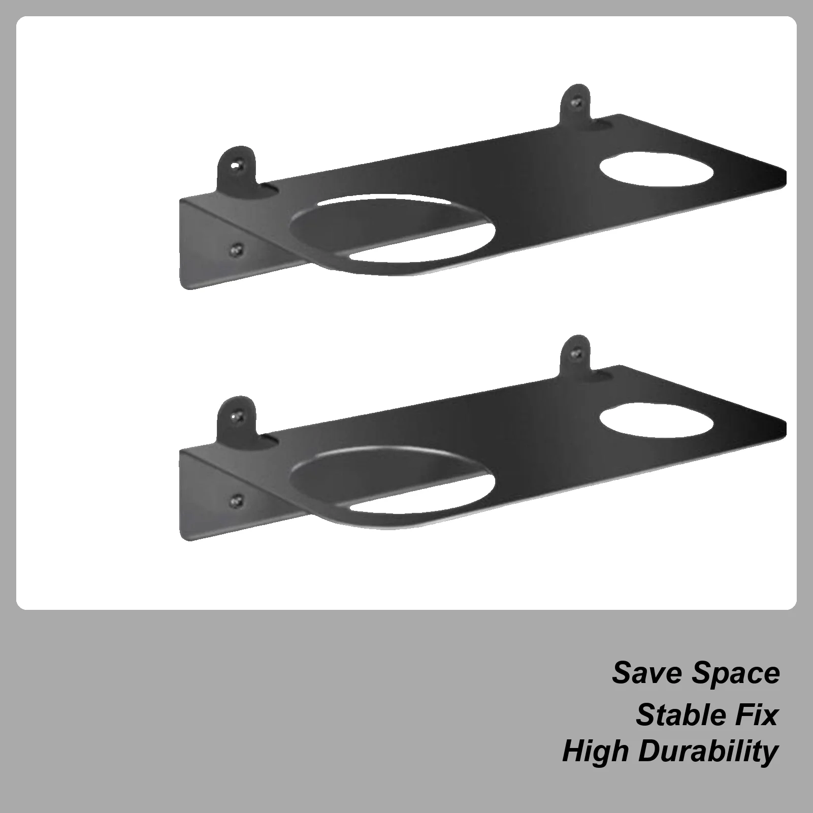 

Oil Funnel Storage 2 Pieces Mounting Bracket Coolant Stand Wall Mount For Trailer Breakroom Kitchen Camping Workshop Shed Garage