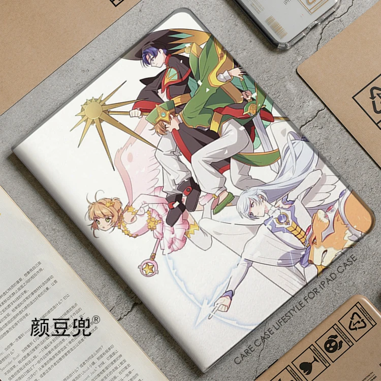 Sakura Card Captor Anime For iPad Air 45 Mini 5 6 7 Case Luxury Silicone For Pro 12.9 11 For iPad 10th Protective  Pro13 11 in