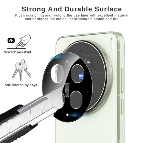 4 шт. 3D черные пленки для защиты камеры от пыли для Vivo X300 Ultra X300Ultra UltraX300, ударопрочное стекло для объектива VivoX300 X 300Ultra 5G 2026