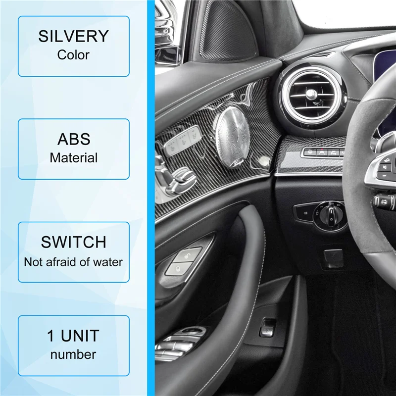 Abok-botão interruptor de fechadura da porta dianteira esquerda do carro capa 2059055251 para mercedes-benz w205 w447 w213 lhd