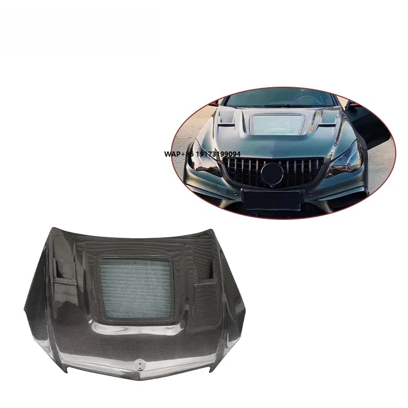 

Carbon Fiber Clear Hood for E-Class W207 Coupe 2014-2017 Upgraded Modified Engine Valve Cover