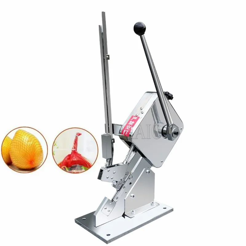 Manual Clipping Machine With U-Shape Clips Commercial Sausage Clipper For Fruit Vegetable Packing Tools