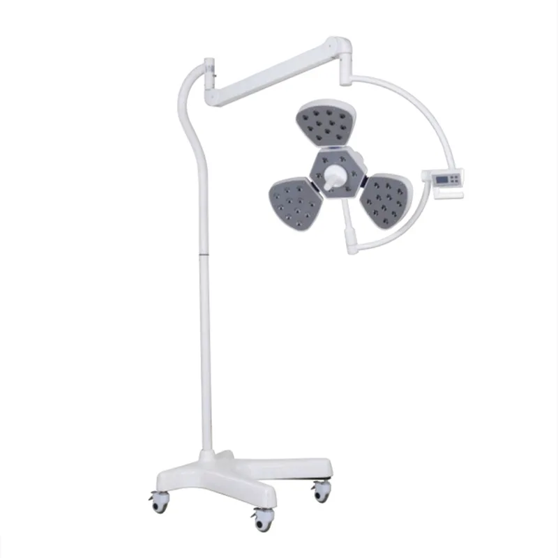 Hospital Surgical LED Operating Lamp Medical Shadowless Theatre Light Veterinary Equipment Ceiling Mounted Mobile Portable