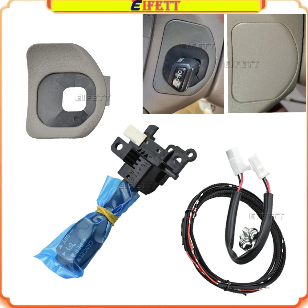 

Комплект пылезащитных чехлов для переключателей круиз-контроля 45186-58020, 84632-34017, 84632-34011 для Toyota Prado 4000 GRJ120 2002-2009