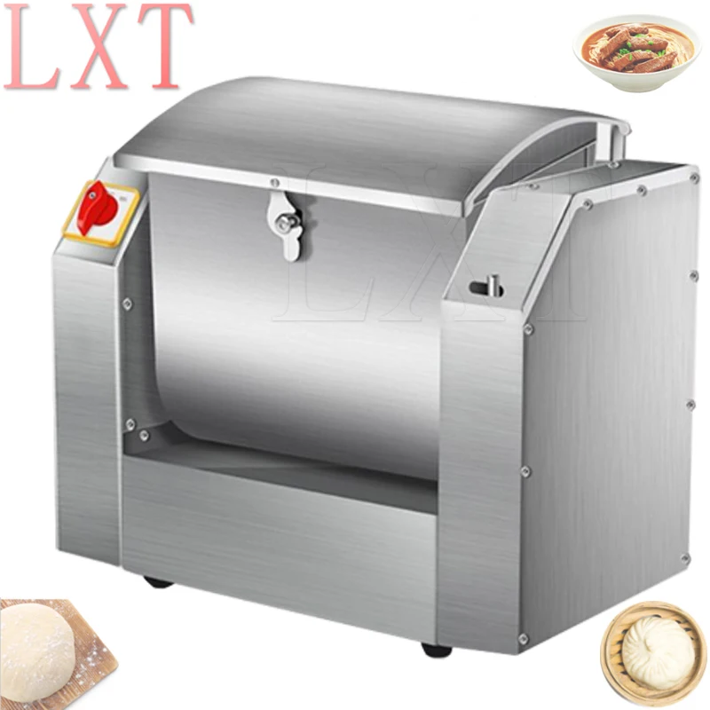 Commercial Dough Mixer 5KG 7KG 10KG  Stainless Steel Automatic Dough Mixer  Kneader Household Bread Dough Machine