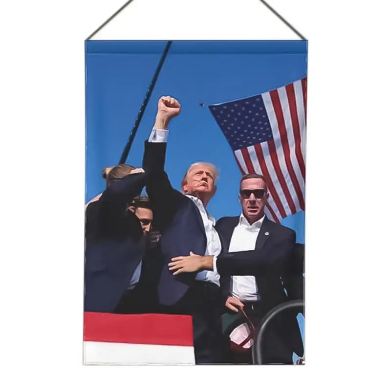 45x30cm 2024 Trumps Donald Flag Keep America Great President Election Flag  for Garden Decor Sign