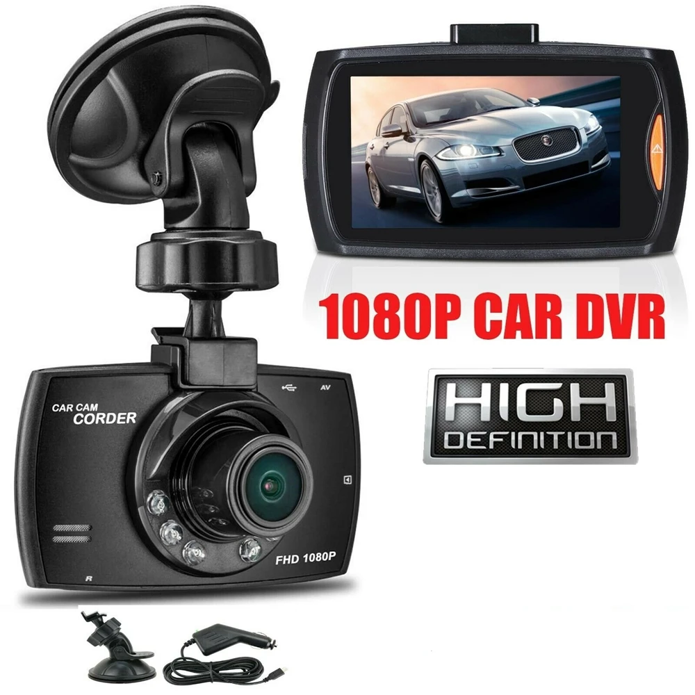 G30 Car DVR Camera 2.4\'\' Full HD 1080P 140° Dashcam with Night Vision G-Sensor Car Recorder Vehicle Dashboard Camera