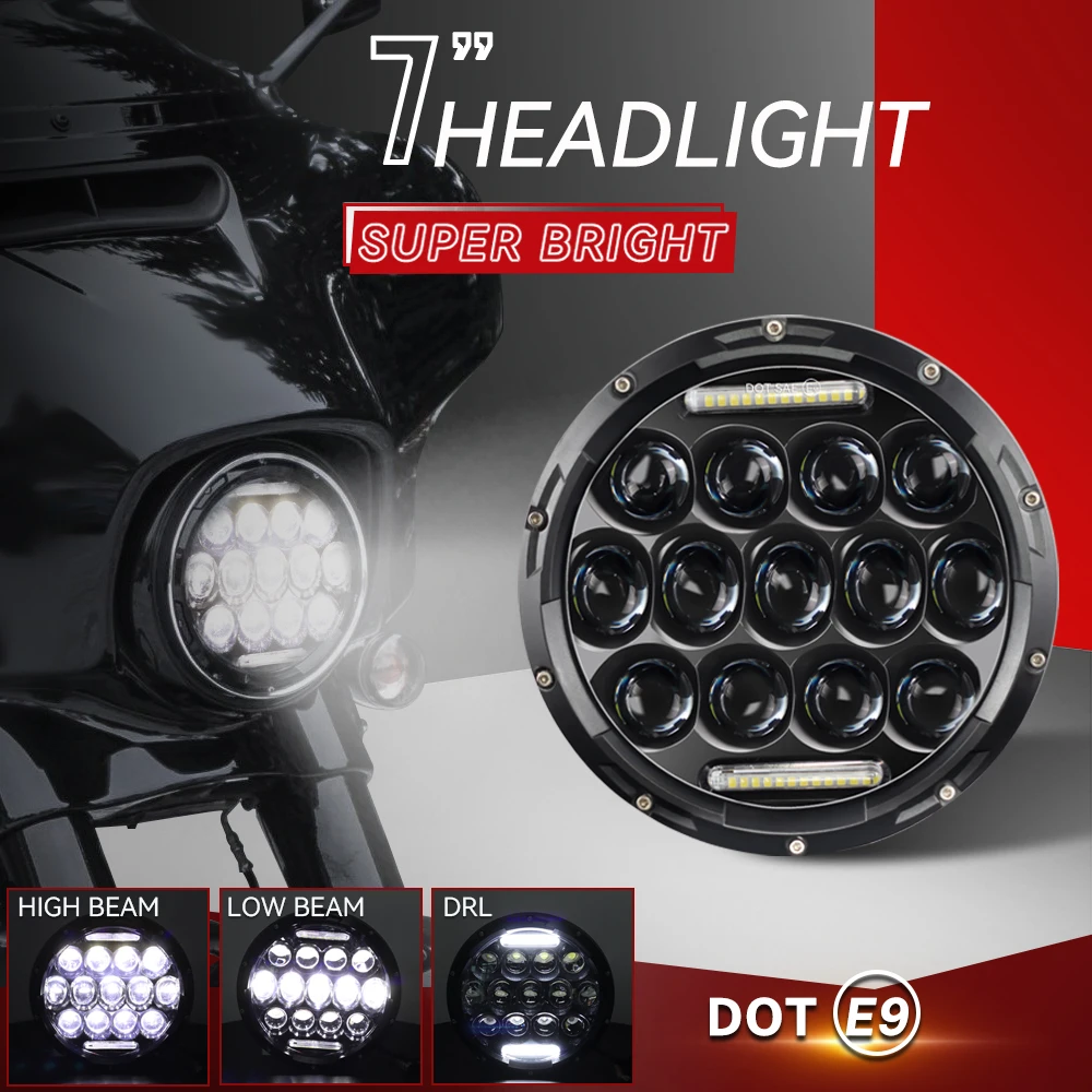 7 Inch Motorcycle L…