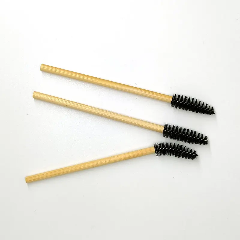 Brosse à mascara en bambou 35%, 2000 pièces, baguettes applicateur en bois pour extension de cils, outils de maquillage pour femmes