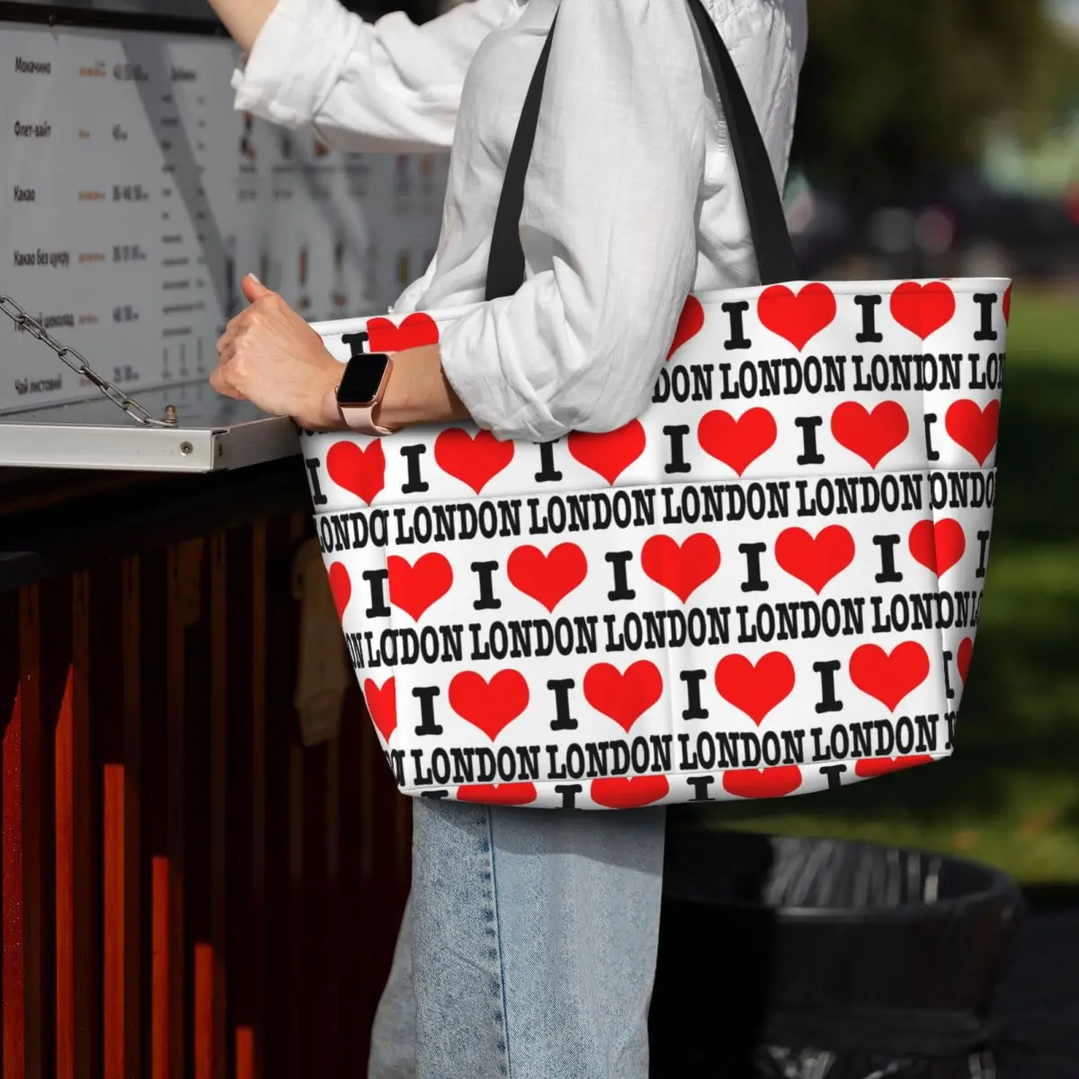 London UK England Beach Tote Bag Sport Gym Yoga Duffle Large Tote Bag Women Travel Bag Fitness bag