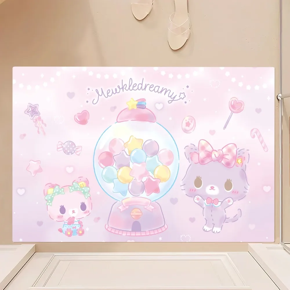 MINISO Saniro Mewkledreamy Floor Mat Bedroom Kitchen Door Bath House Super Absorbent Foot Non-slip