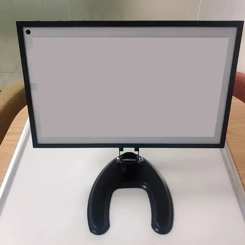 31BA Hartplastikständer für 10-27-Zoll-Monitor-Tischhalterung, verstellbare 360-Grad-Drehbasis, starke Tragfähigkeit – Detail 10
