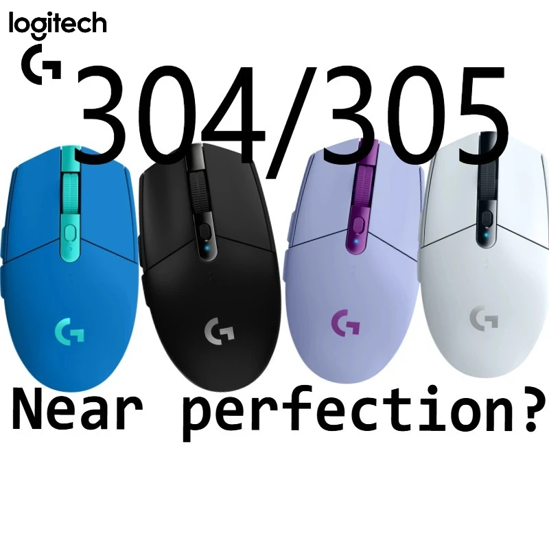 

Logitech G304 & G305 Wireless Gaming Mouse Bundle with Non-Slip and Dirt-Resistant Mouse Pad - High Performance.