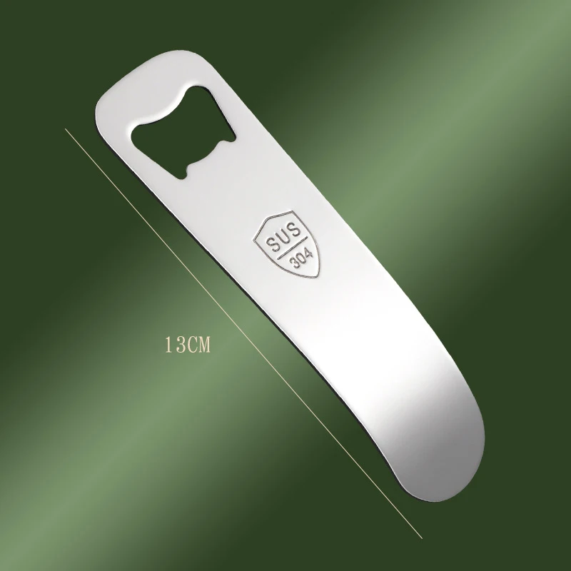 Stainless Steel Beer Bottle Opener, Personalized Logo for Promotion Gift