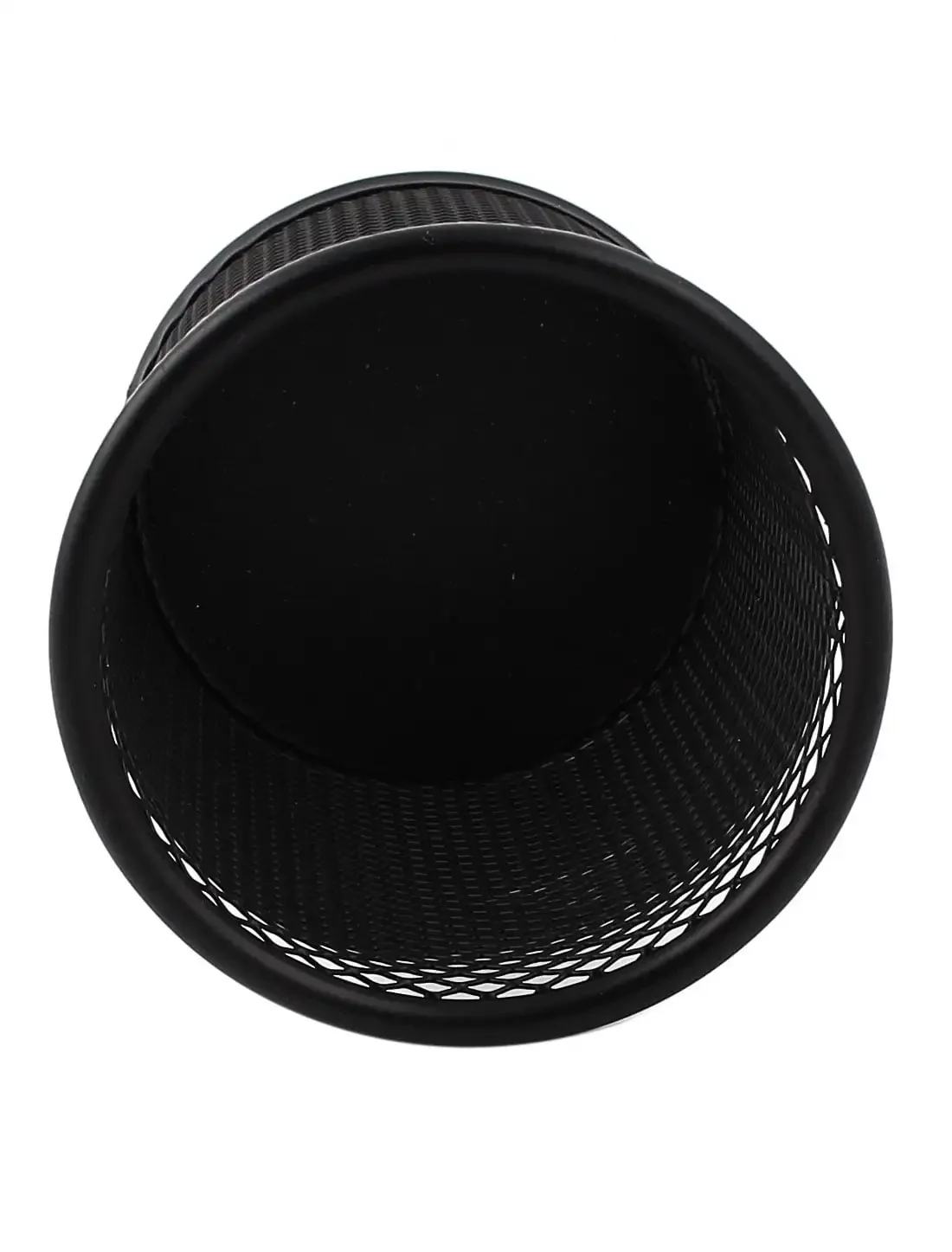 Unikalne Okazje Metalowe Cylindryczne Pojemniki na Długopisy i Ołówki Organizer na Biurko Czarny